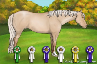 Horse Color:Silver Grullo Pearl 