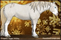 Horse Color:Smoky Grullo Roan Splash Blanket 
