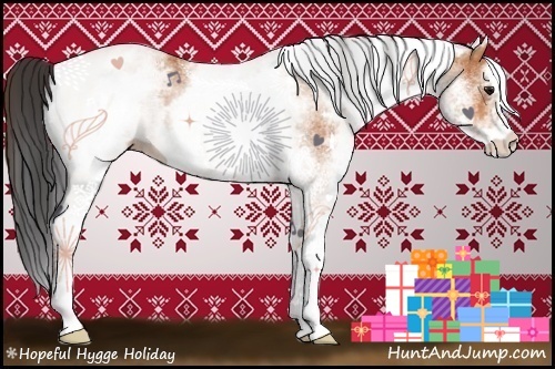 Horse Color: White Spotted Bay Rabicano 
