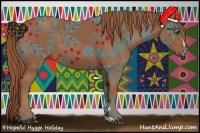 Horse Color:Chestnut Sabino 