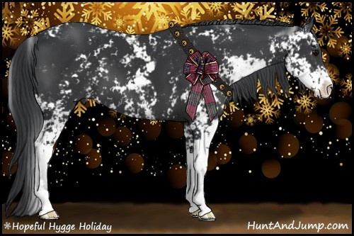 Horse Color: Black Sabino 