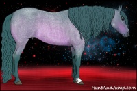 Horse Color:Watercolor Bay Roan 