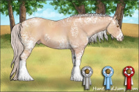 Horse Color:White Spotted Silver Classic Champagne Ice Sabino