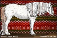 Horse Color:Classic Champagne Dun Near Leopard 