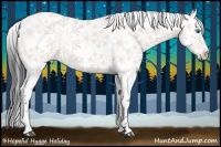 Horse Color:Black Frame 