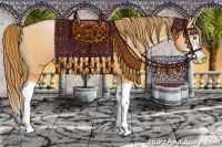 Horse Color:Bay Pearl Splash Frame 