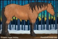 Horse Color:Bay  Brindle