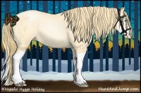 Horse Color:Buckskin Pearl Splash Frame 