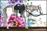 Horse Color:Silver Grullo Sabino Splash Frame 