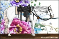 Horse Color:White Spotted Chestnut Pearl Splash 