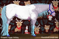 Horse Color:Watercolor Bay Appaloosa 