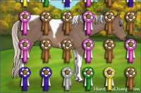 Horse Color:Silver Black Sabino Tobiano