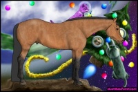 Horse Color:Bay  Brindle