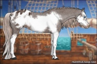 Horse Color:Liver Chestnut Splash Frame Blanket 