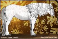 Horse Color:Gray Brown Near Leopard 
