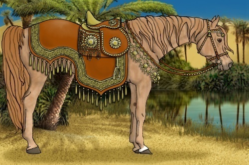 Horse Color: Chestnut  Brindle