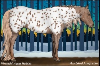Horse Color:Chestnut Near Leopard 