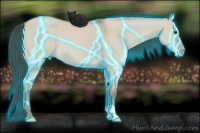 Horse Color:Thunderstruck Sable Champagne Dun