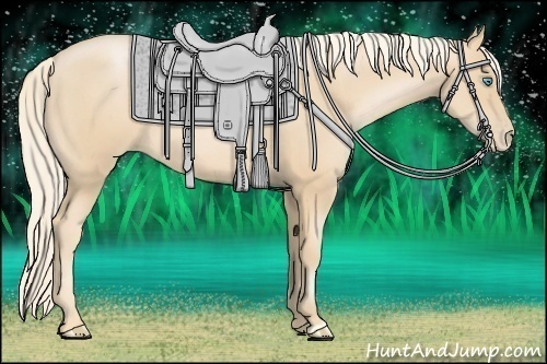 Horse Color: Palomino Pearl 