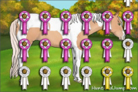 Horse Color:Silver Classic Champagne Tobiano 