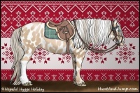Horse Color:Chocolate Palomino Pearl Leopard 