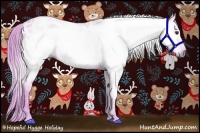 Horse Color:Gray Watercolor Chestnut Near Leopard 