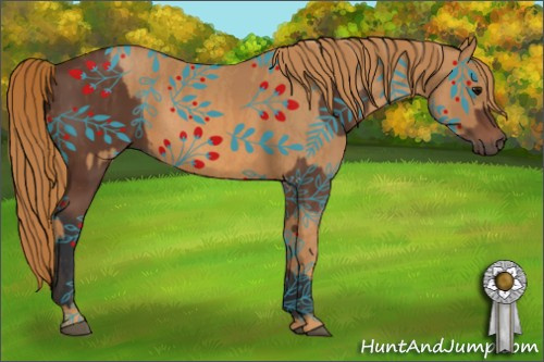 Horse Color: Bay  Brindle