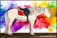 Horse Color:Perlino 