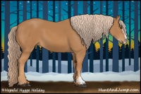 Horse Color:Chestnut Sabino 