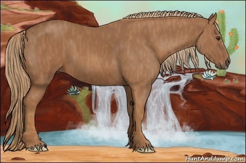 Horse Color: Chestnut  Brindle
