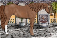 Horse Color:Chestnut  Brindle