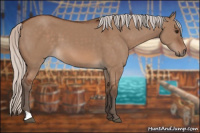Horse Color:Silver Bay Dun 