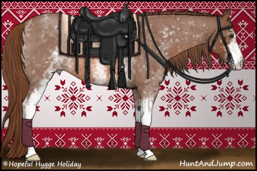 Horse Color: White Spotted Liver Red Roan 