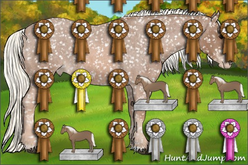 Horse Color: Liver Red Roan Mushroom Snowflake Varnish