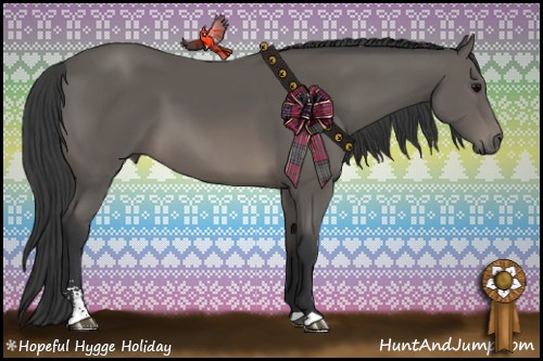 Horse Color: Black Sabino 