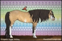 Horse Color:Buckskin Dun Sabino 