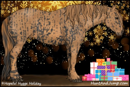Horse Color: Black  Brindle