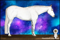 Horse Color:White Spotted Silver Black Pearl 