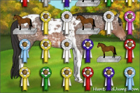 Horse Color:Brown Ice Tobiano 