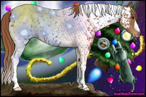 Horse Color:Chestnut Tobiano Near Leopard 