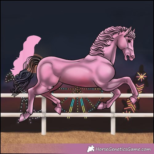 Horse Color:Gray Watercolor Bay 