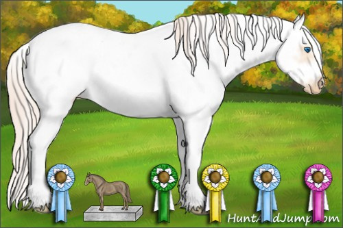 Horse Color: Palomino Pearl Sabino Splash Frame Near Leopard 