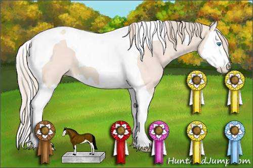 Horse Color: Perlino Splash Tobiano 