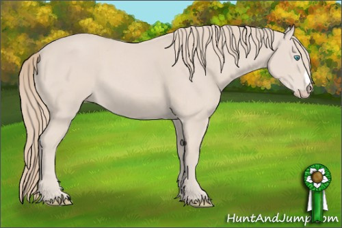 Horse Color: Smoky Creme 