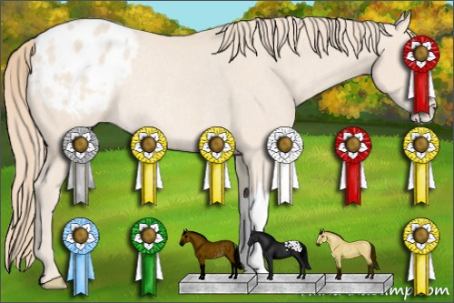 Horse Color: Perlino Blanket Rabicano 