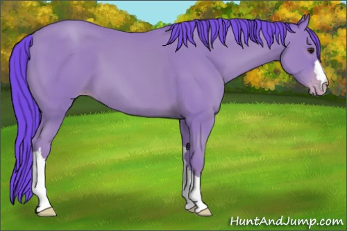 Horse Color: Watercolor Classic Champagne 