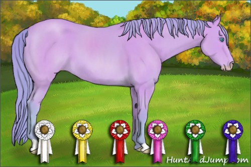 Horse Color: Watercolor Perlino 