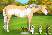 Horse Color:Palomino Frame 