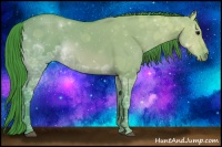 Horse Color:Watercolor Brown Ice Dun 