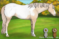 Horse Color:Chocolate Palomino Pearl Sabino Snowcap 
